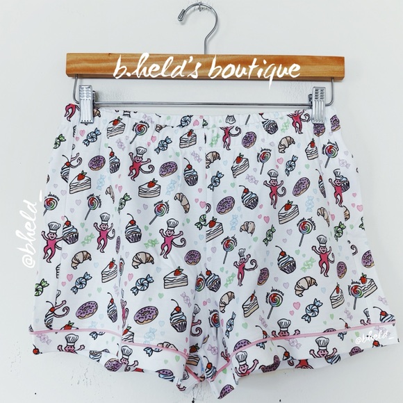 Roller Rabbit Sweet Dreams Polo Pajamas in Rainbow Size Small S Brand New NWT - Picture 10 of 13